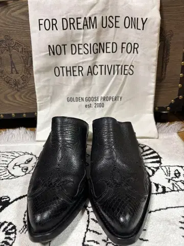 GOLDENGOOSE 골든구스 리얼 가죽 샌들 뮬