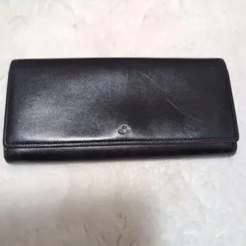 블랙 가죽 장지갑 VivianneWestwood