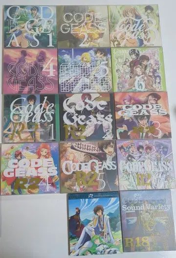 코드기어스 반역의 를르슈 사운드 에피소드 CD 묶음 판매