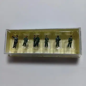 TOMY 밀리터리 피규어 6체 세트