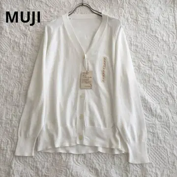 [미사용] 무인양품 V넥 가디건