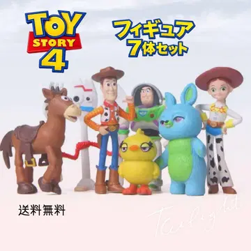 토이 스토리 4 미니 피규어 7체 세트 우디 버즈 제시