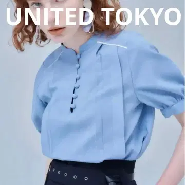 UNITED TOKYO(유나이티드 도쿄)/페잔트 개더 블라우스