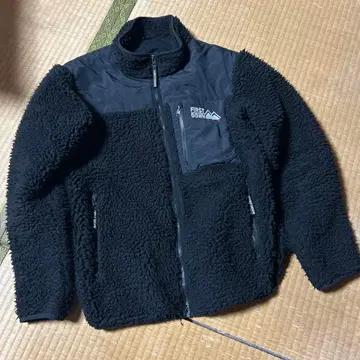 퍼스트 다운 플리스 자켓 미디엄 블랙