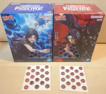 GiGO 한정판 NARUTO 피규어 우치하 사스케 우치하 이타치 씰 포함