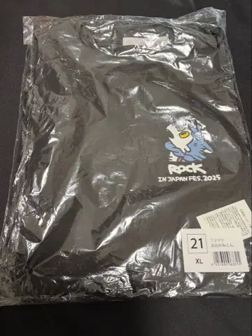 [새상품] ROCK IN JAPAN 2025 티셔츠 오오카미군 xl사이즈