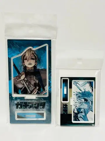 [새상품] TSUTAYA 한정판 가치액터 아크릴 스탠드 잔카 2세트