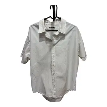 SOFTHYPHEN 반팔 와이셔츠 화이트