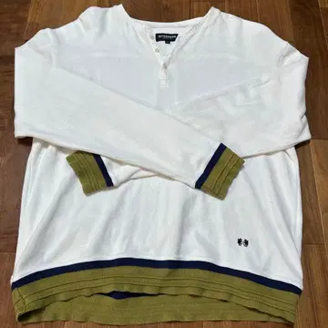 맥그레거 McGREGOR 써멀 헨리넥 티셔츠 화이트 LL