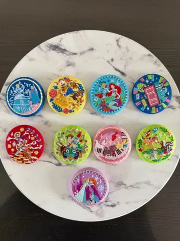 디즈니 자수 캔뱃지 2