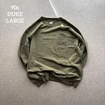 USMC 미국 해병대 DUKE 올리브 맨투맨 90s L 카키