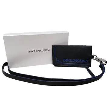 [ 미사용 새상품 ] 엠포리오 아르마니 카드 케이스 프래그먼트 넥스트랩