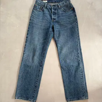 새상품급 Levi's 501 데님 팬츠 W24 L30 버튼 플라이 여성용