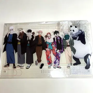 주술회전 마루쿠지 일본 의류 스타일 초 대길 아크릴 보드