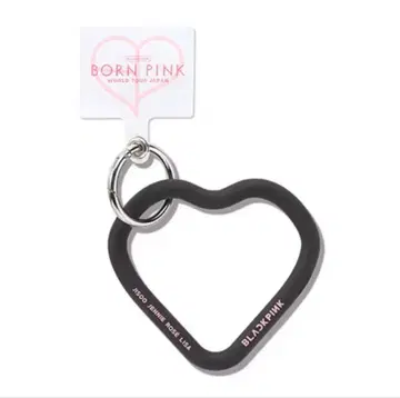 BLACKPINK 폰 탭 & 스마트폰 실리콘 링