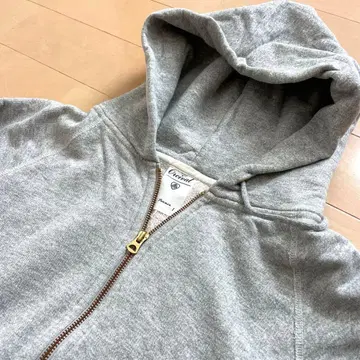 새상품급! ORCIVAL 프렌치 테리 후드티 오르치발 더블 지퍼