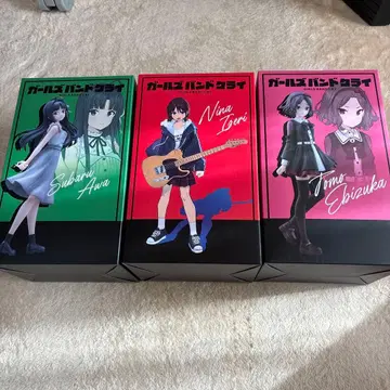 걸즈 밴드 클라이 피규어 3개 세트