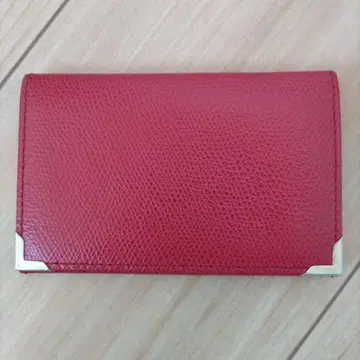 이토야 컬러 차트 명함지갑 레드