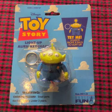 토이스토리 리틀그린맨 라이트업 키링