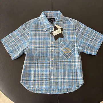 AFB 스팽글 반팔 셔츠 XS