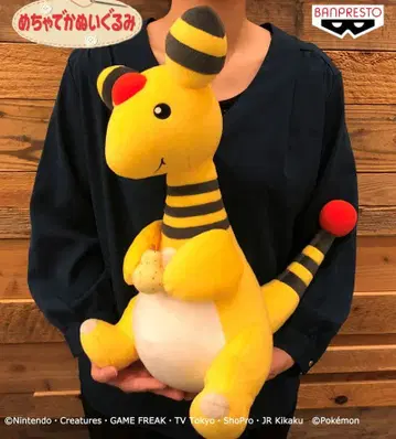 포켓몬 냠냠타임 메가 데덴네 봉제 인형