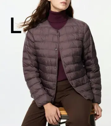 [새상품] UNIQLO 유니클로 퍼프테크 컴팩트 자켓 와인