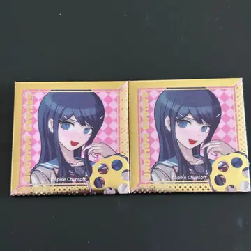 단간론파 15주년 기념전 스퀘어 캔뱃지 희로애락 마이조노 사야카