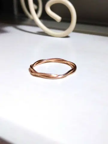 AVARON k10PG 아이비 반지 9.5호