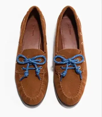 H&M 가죽 데크 슈즈