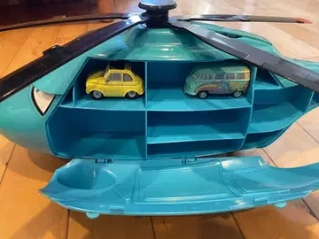 DINOCO 헬리콥터 미니카 수납 전체 길이 60cm