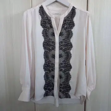 La TOTALITE 라토타리테 프론트 레이스 블라우스 36