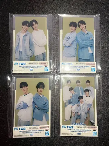 TWS: 스탠드 포함 빅 아크릴 플레이트 4종