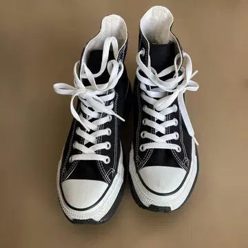 컨버스 블랙 하이컷 스니커즈 커스텀