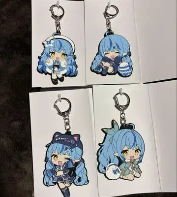 유키하나 라미 5주년 고무 키링