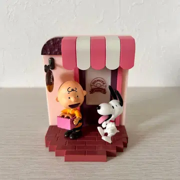 스누피 도어 스토리 리멘트 빨리 도넛 줘!