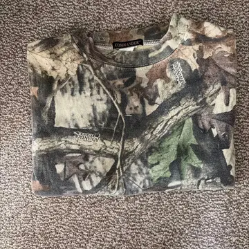 COMMANDER 카모 패턴 크루넥 트레이닝복