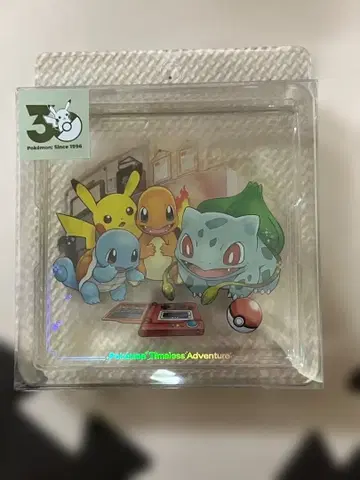 포켓몬 30주년 아크릴 블록