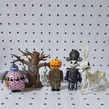 나이트메어 비포어 크리스마스 피규어 6체 세트