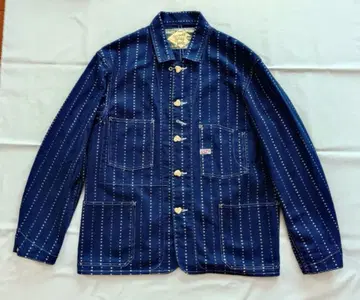 TCB jeans Cathartt Chore Coat Paw Stripe