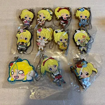 러브 라이브 아야세 에리 러버 스트랩 모음