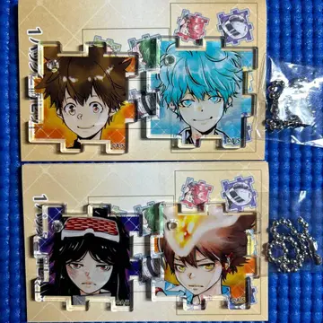 아마노 아키라 전시회 아크릴 퍼즐 츠나 초츠나 라브 라르