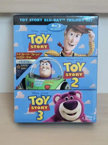 [미개봉 새상품] 토이 스토리 Blu-ray 트리로지 세트
