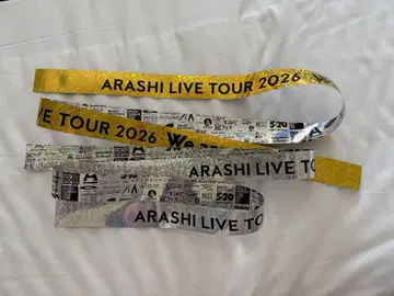 아라시 ARASHI LIVE TOUR 2026 금 은테이프 풀 2세트