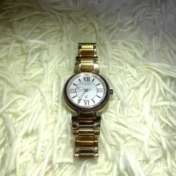 새상품급 CITIZEN 손목시계 xC 핑크 골드 동작 확인 완료 솔라