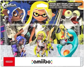 [ 한정판 ] 스프라툰 amiibo 데트링 잉크링