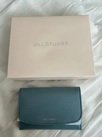 JILL STUART 파랑 가죽 카드 케이스 명함지갑