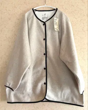 무인양품 MUJI 부드러운 플리스 가디건 홈웨어 룸웨어 미사용 새상품