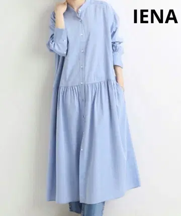 IENA 이에나 SOMELOS 리오셀 셔츠 원피스 38