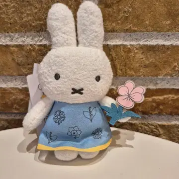 miffy bloom 미피 마스코트 키체인 블루