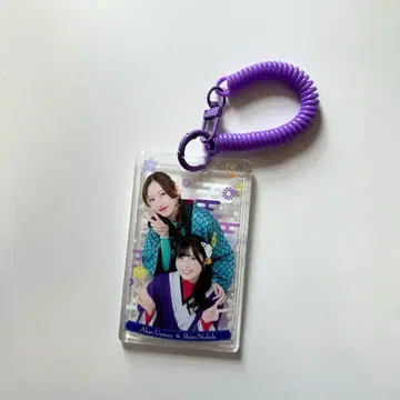 미사용 새상품 우에무라 아카리 니시다 시오리 패스 케이스